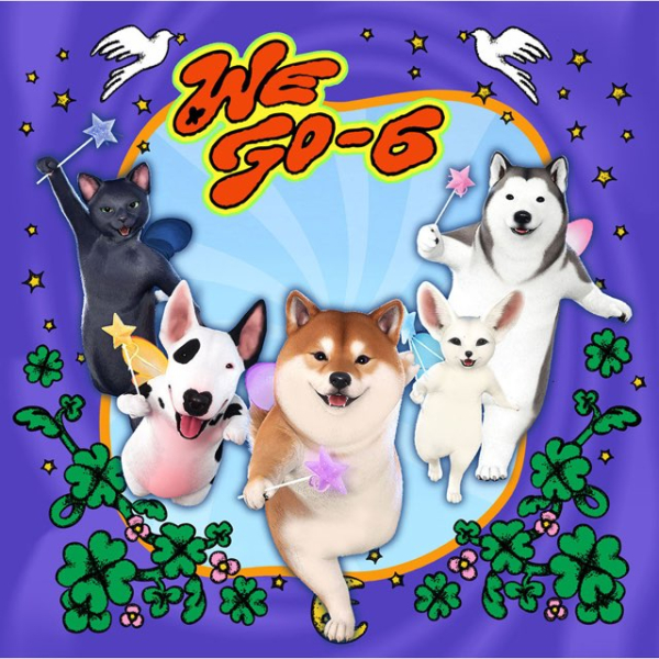 We Go 6 - Six Hearts - (Wolf Photocard Ver.) (QR Ver.) (Random Ver.) in der Gruppe MERCHANDISE / Merch+Code / Kommande / K-Pop bei Bengans Skivbutik AB (5696852)