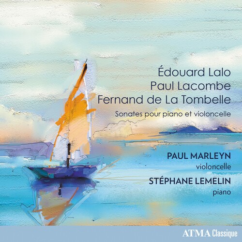 Marleyn Paul Lemelin Stéphane - Sonatas For Cello & Piano in der Gruppe CD / Klassiskt bei Bengans Skivbutik AB (5696880)