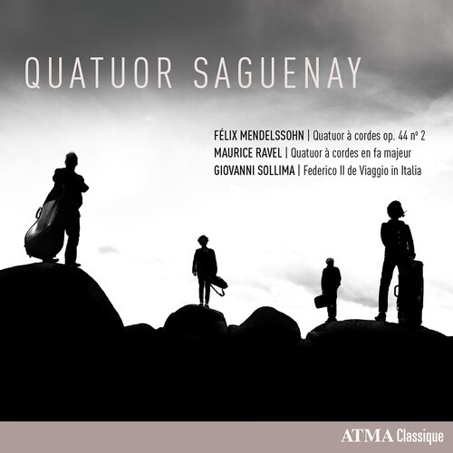 Quatuor Saguenay - String Quartets in der Gruppe CD / Bestseller bei Bengans Skivbutik AB (5696888)