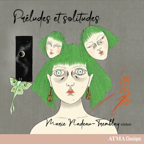 Nadeau-Tremblay Marie - Préludes & Solitudes in der Gruppe CD / Bestseller bei Bengans Skivbutik AB (5696895)