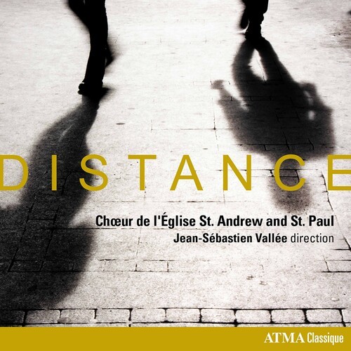 Choeur De L'église St. Andrew & St. - Distance - Choir Works in der Gruppe CD / Bestseller bei Bengans Skivbutik AB (5696903)