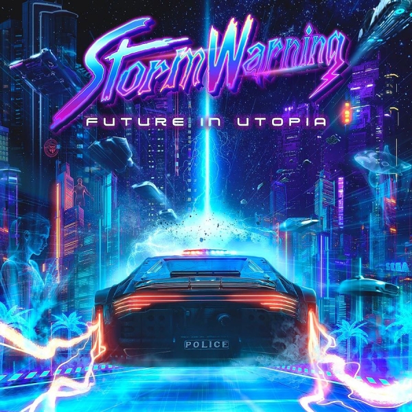Stormwarning - Future In Utopia in der Gruppe CD / Kommande / Hårdrock bei Bengans Skivbutik AB (5697195)