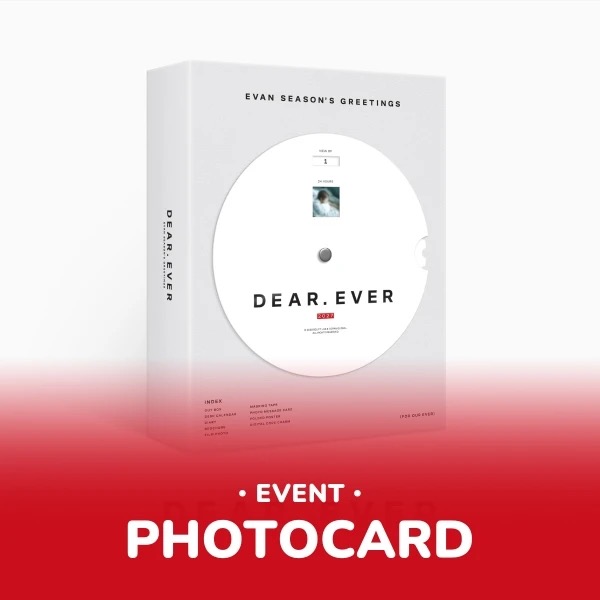Evan - 2027 Seasons Greetings Dear. Ever + WM in der Gruppe MERCHANDISE / Merch / Kommande / K-Pop bei Bengans Skivbutik AB (5697256)