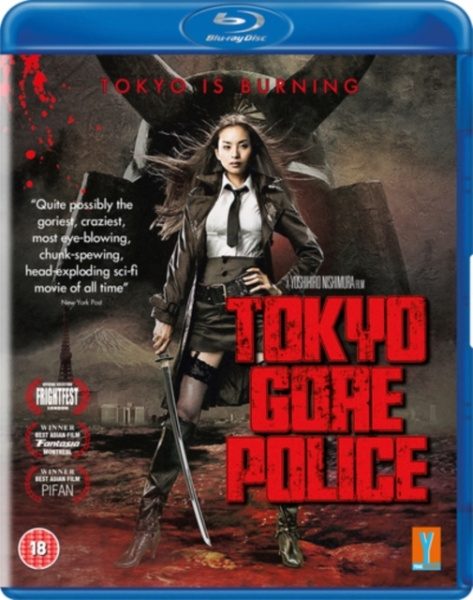 Movie - Tokyo Gore Police in der Gruppe FILM / Film Blu-ray / Science Fiction bei Bengans Skivbutik AB (5697292)