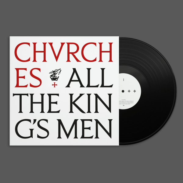Chvrches - All The King’S Men (Black Vinyl) in der Gruppe VINYL / Kommande / Elektroniskt,Pop-Rock bei Bengans Skivbutik AB (5697348)