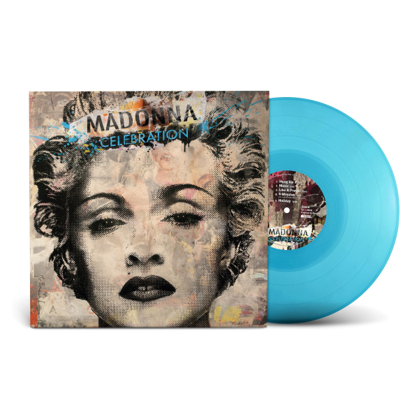 Madonna - Celebration (Translucent Light Blue Vinyl) in der Gruppe VINYL / Kommande / Pop-Rock bei Bengans Skivbutik AB (5697356)
