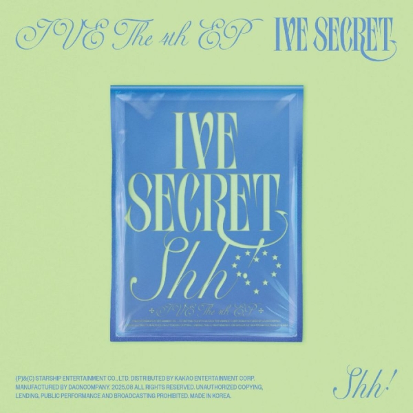 Ive Cd+Photobookposter Etc - (Shh Ver.) Ive The 4Th Ep Ive Secre in der Gruppe CD / Pop-Rock bei Bengans Skivbutik AB (5697399)