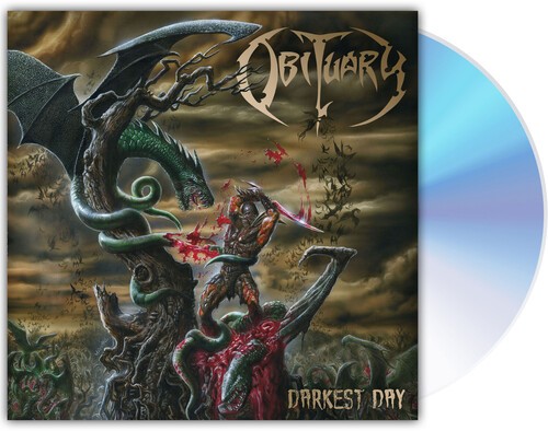 Obituary - Darkest Day (Reissue) in der Gruppe CD / Kommande / Hårdrock bei Bengans Skivbutik AB (5697433)