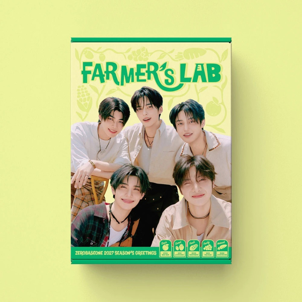 Zerobaseone - 2027 Seasons Greetings Farmers Lab in der Gruppe MERCHANDISE / Merch / Kommande / K-Pop bei Bengans Skivbutik AB (5697566)