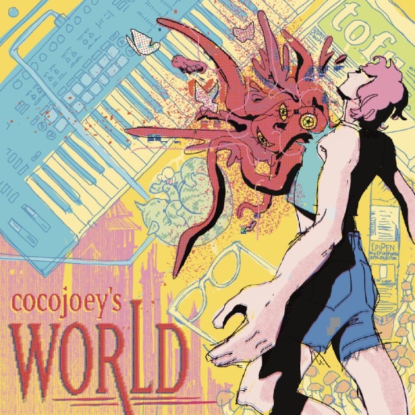 Cocojoey - Cocojoey's World (Fluorescent Pink in der Gruppe Kommande / Pop-Rock bei Bengans Skivbutik AB (5697671)
