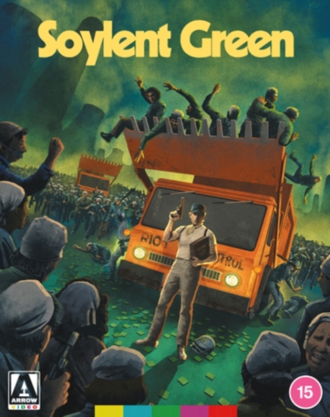 Movie - Soylent Green (Limited Edition) in der Gruppe FILM / Film Blu-ray / Science Fiction bei Bengans Skivbutik AB (5697734)