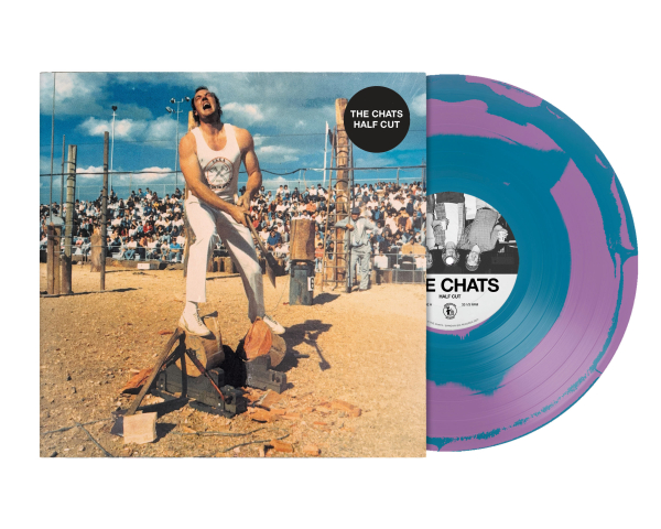 The Chats - Half Cut (Hand Pour Blue/Clear Teal/Pink Vinyl) in der Gruppe VINYL / Bestseller bei Bengans Skivbutik AB (5697943)