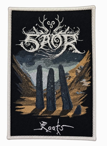 Saor - Patch Roots White Border (11,6 Cm X in der Gruppe Kommande - alla format bei Bengans Skivbutik AB (5697986)
