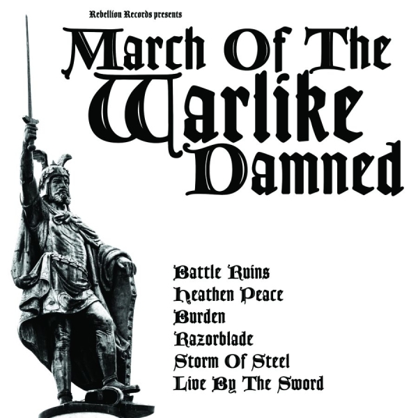 Various Artists - March Of The Warlike Damned in der Gruppe CD / Meistvorbestellt bei Bengans Skivbutik AB (5698195)