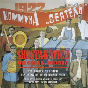 Shostakovich - Choral Music in der Gruppe Externt_Lager / Naxoslager bei Bengans Skivbutik AB (570291)
