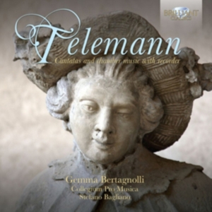 Telemann - Cantatas in der Gruppe Externt_Lager / Naxoslager bei Bengans Skivbutik AB (570293)