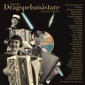 Svenska Dragspelsmästare - Inspelningar 1906-1951 in der Gruppe CD / Dansband-Schlager bei Bengans Skivbutik AB (570458)