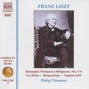 Liszt Franz - Piano Music Vol 3 in der Gruppe Externt_Lager / Naxoslager bei Bengans Skivbutik AB (570798)