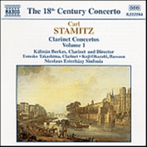 Stamitz Carl - Clarinet Concertos Vol 1 in der Gruppe Externt_Lager / Naxoslager bei Bengans Skivbutik AB (570802)