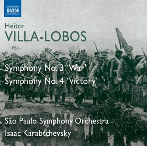 Villa-Lobos - Symphonies Vol 2 in der Gruppe Externt_Lager / Naxoslager bei Bengans Skivbutik AB (571019)