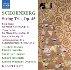 Schoenberg - String Trio in der Gruppe CD / Klassiskt bei Bengans Skivbutik AB (571024)