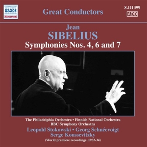 Sibelius - Symphonies Nos 4 / 6 / 7 in der Gruppe Externt_Lager / Naxoslager bei Bengans Skivbutik AB (571069)