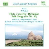 Vali Reza - Flute Concerto in der Gruppe CD bei Bengans Skivbutik AB (571276)