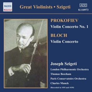 Prokofiev/ Bloch/ Bartok - Violin Concertos in der Gruppe CD / Klassiskt bei Bengans Skivbutik AB (571286)
