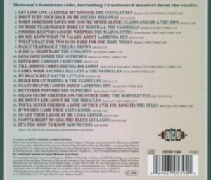 Various Artists - Finders Keepers - Motown Girls 1961 in der Gruppe CD / Pop-Rock,RnB-Soul bei Bengans Skivbutik AB (571414)