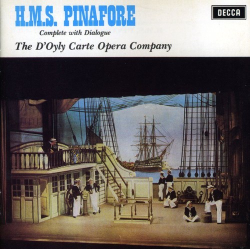 Gilbert & Sullivan - Hms Pinafore in der Gruppe CD / Klassiskt bei Bengans Skivbutik AB (571668)