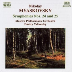 Myaskovsky Nikolay - Symphonies 24 & 25 in der Gruppe Externt_Lager / Naxoslager bei Bengans Skivbutik AB (571975)