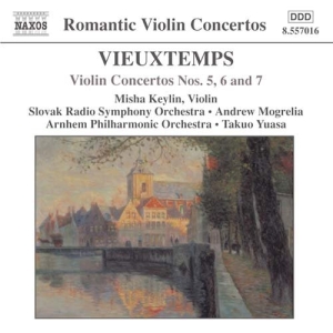 Vieuxtemps Henry - Violin Concertos 5-7 in der Gruppe Externt_Lager / Naxoslager bei Bengans Skivbutik AB (571982)