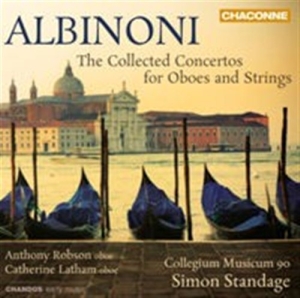 Albinoni - Concertos For Oboe And Strings in der Gruppe Externt_Lager / Naxoslager bei Bengans Skivbutik AB (572262)
