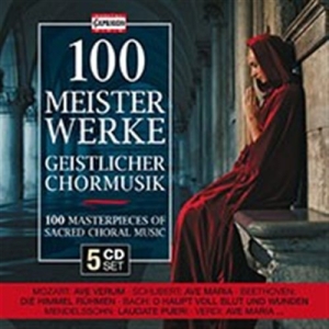 Various Composers - 100 Sacred Choral Masterworks in der Gruppe Externt_Lager / Naxoslager bei Bengans Skivbutik AB (573056)