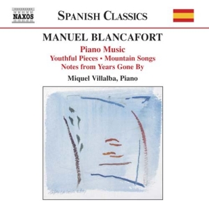 Blancafort Manuel - Piano Music Vol 1 in der Gruppe CD / Klassiskt bei Bengans Skivbutik AB (573328)