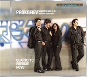 Prokofiev - String Quartets in der Gruppe CD bei Bengans Skivbutik AB (573721)
