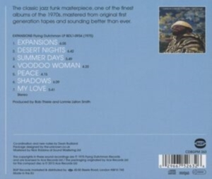 Smith Lonnie Liston And The Cosmic - Expansions in der Gruppe CD / Jazz bei Bengans Skivbutik AB (573800)