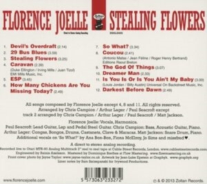 Joelle Florence - Stealing Flowers in der Gruppe CD / Pop-Rock bei Bengans Skivbutik AB (573805)