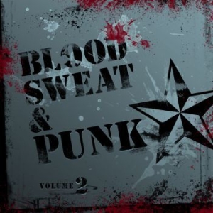 Various Artists - Blood, Sweat And Punk Volume 2 in der Gruppe CD / Rock bei Bengans Skivbutik AB (573880)