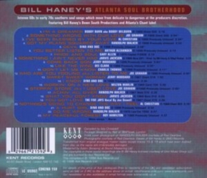 Various Artists - Bill Haney's Atlanta Soul Brotherho in der Gruppe CD / Pop-Rock,RnB-Soul bei Bengans Skivbutik AB (573937)