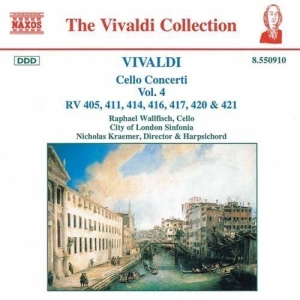 Vivaldi Antonio - Cello Concerto Vol 4 in der Gruppe CD bei Bengans Skivbutik AB (574664)