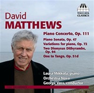 Matthews - Music For Piano in der Gruppe CD / Klassiskt bei Bengans Skivbutik AB (574814)