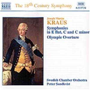 Kraus Joseph Martin - Symphonies Vol 1 in der Gruppe CD bei Bengans Skivbutik AB (575530)