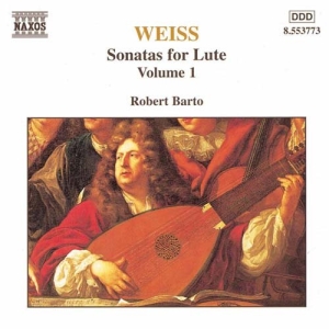 Weiss Silvius Leopold - Sonatas For Lute Vol 1 in der Gruppe Externt_Lager / Naxoslager bei Bengans Skivbutik AB (575558)