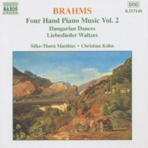 Brahms Johannes - Four Hand Piano Music 2 in der Gruppe CD / Klassiskt bei Bengans Skivbutik AB (575560)