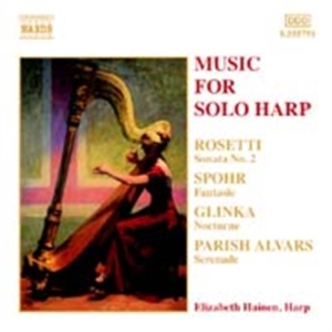 Various - Music For Solo Harp in der Gruppe Externt_Lager / Naxoslager bei Bengans Skivbutik AB (576112)