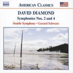 Diamond David - Symphonies 2 & 4 in der Gruppe Externt_Lager / Naxoslager bei Bengans Skivbutik AB (576151)