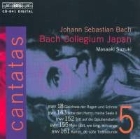 Bach Johann Sebastian - Cantatas Vol 5 in der Gruppe Externt_Lager / Naxoslager bei Bengans Skivbutik AB (577590)