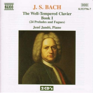Bach Johann Sebastian - Well Tempered Clavier Book 1 in der Gruppe Externt_Lager / Naxoslager bei Bengans Skivbutik AB (578683)