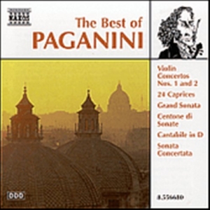 Paganini Nicolo - Best Of Paganin in der Gruppe Externt_Lager / Naxoslager bei Bengans Skivbutik AB (578687)